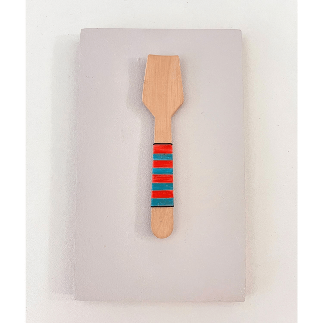 Spoon 3 - small 3D wall sculpture
