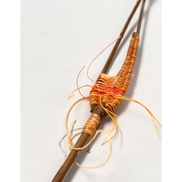 Sceptre - Handwoven wall sculpture